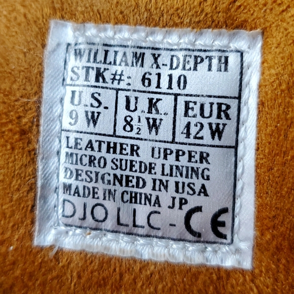 Dr Comfort Diabetic Shoe William Black PEBBLED Leather  MICRO suede LINING Sz 9W - Picture 6 of 10